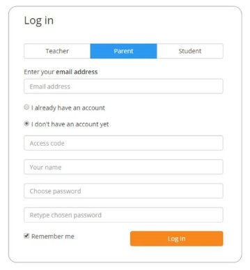 sign up website Sign up to Class Charts Website