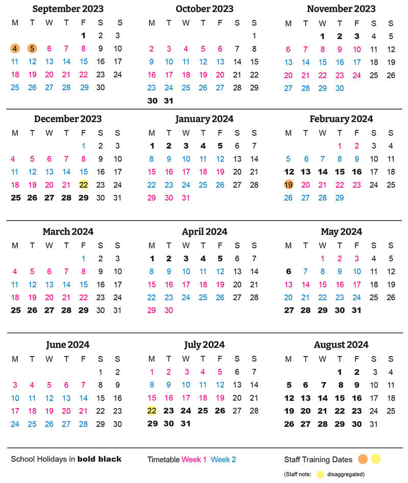 Term Dates 22-24